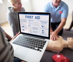 Image for Pediatric First Aid & CPR Adult, Child, Infant Blended