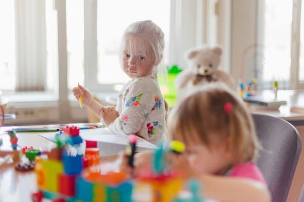 Creative Playtime With Colorful Blocks